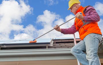 Eydon soft wash roof cleaning